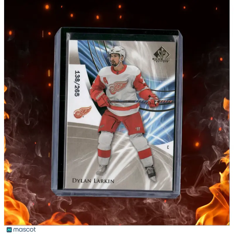 2020-21 SP Game Used Dylan Larkin Fractal Gold 138/365 #12