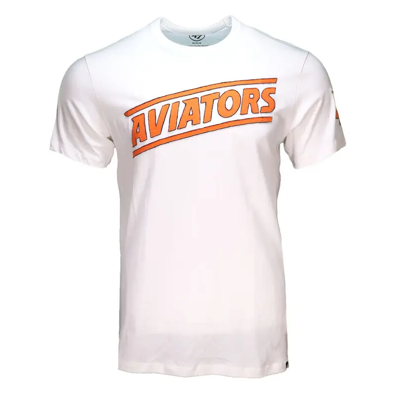 Men's Aviators White Franklin '47 FIELDHOUSE Tee