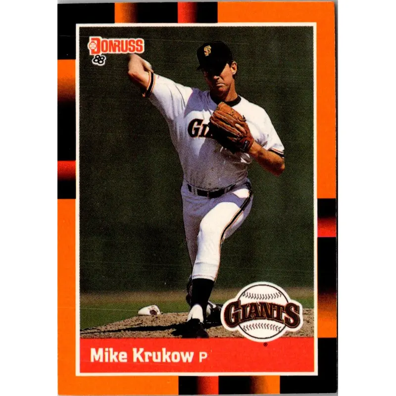 1988 Donruss Baseball's Best Mike Krukow #50