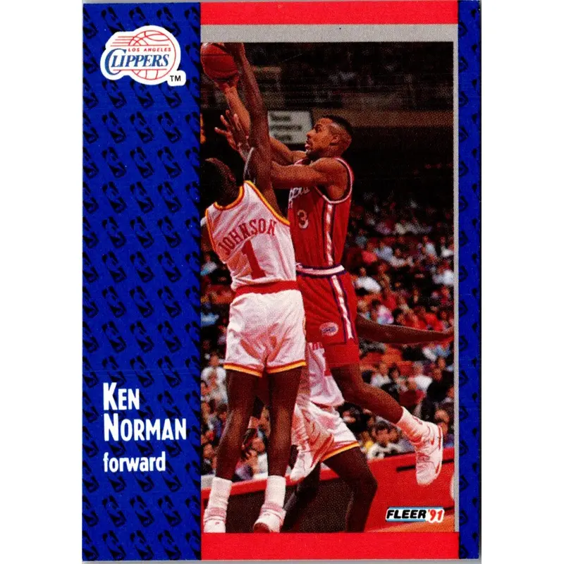 1991 Fleer Ken Norman #93