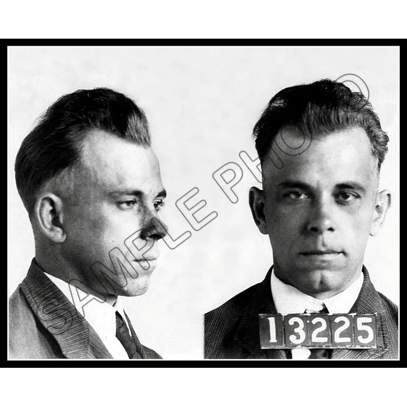 John Dillinger Mugshot 8X10 Photo - 2716