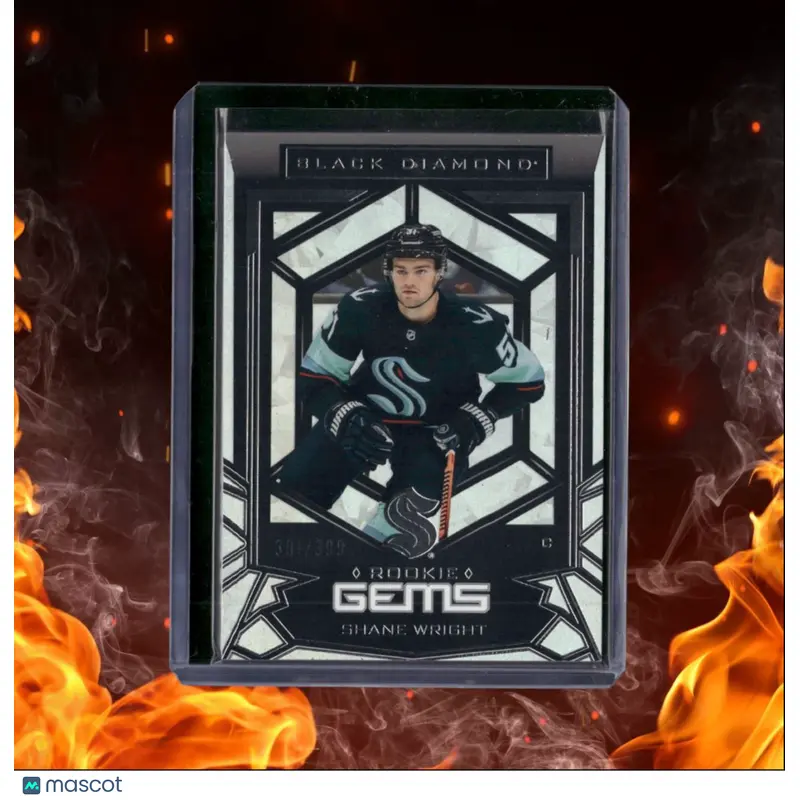 2022-23 Upper Deck Black Diamond Shane Wright Gems Rookie 301/399 #RG-SW
