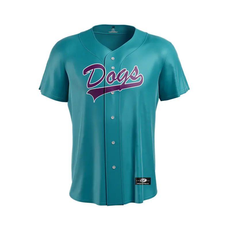 Jersey Teal Dogs Throwback