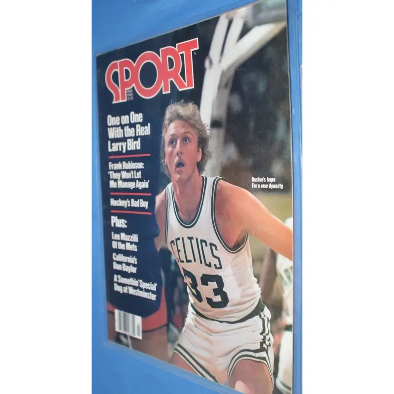 March 1980 Sport Magazine, Larry Bird on Cover