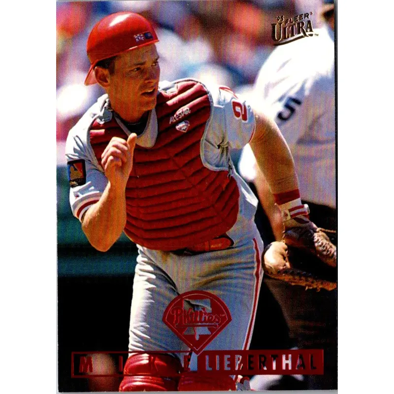 1995 Ultra Mike Lieberthal #206