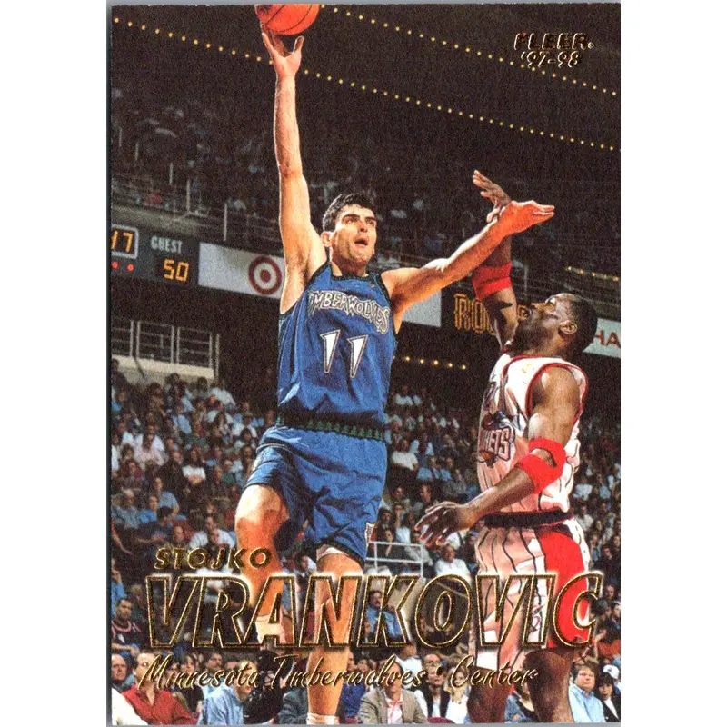 1997 Fleer Stojko Vrankovic #90