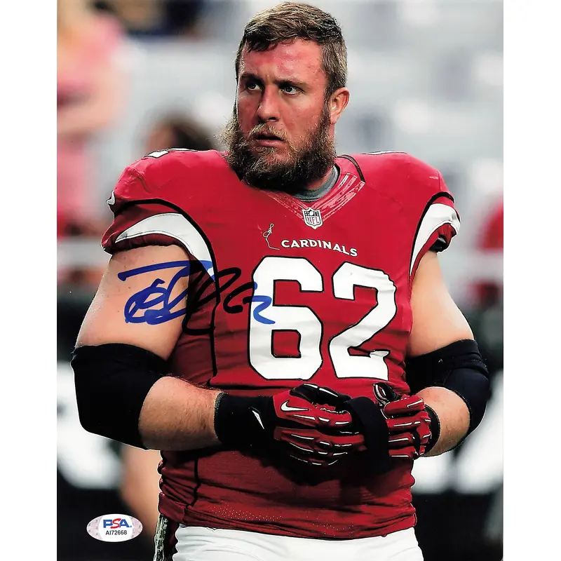 Ted Larsen signed 8x10 photo PSA/DNA Arizona Cardinals Autographed